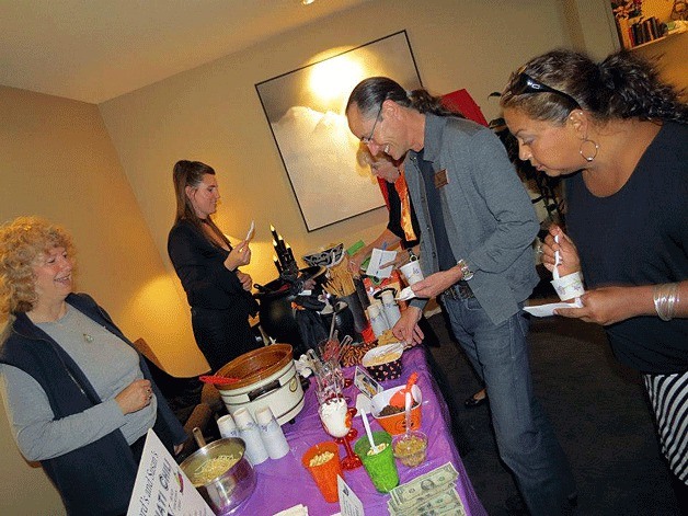 ChiliFest patrons make their way around from table-to-table during the sixth annual event.