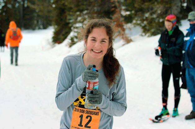 Kenmore resident Etta Moen placed third in the 5km Junior US Snow Shoe Association National Championships in Powder Mountain Utah on Feb. 27.
