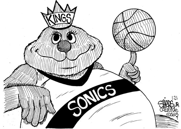 Kings to become the Sonics | Cartoon for Jan. 23