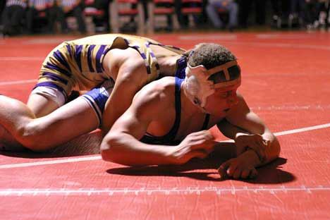 Bothell High's Brandon Davidson is one of a host of Northshore wrestlers who will compete at state.