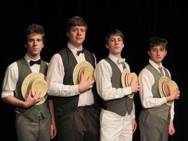 'The Music Man' barbershop quartet is