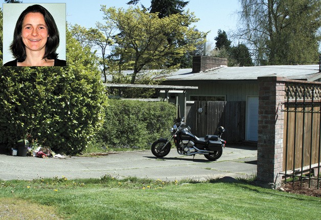 A motorcycle belonging to the estranged husband of Susann Smith