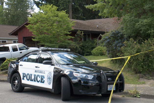 Bothell police and fire were on the scene of a fatal house fire.