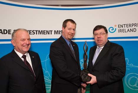Pictured at the Enterprise Ireland trade-mission luncheon are (left to right) Hugh Cooney