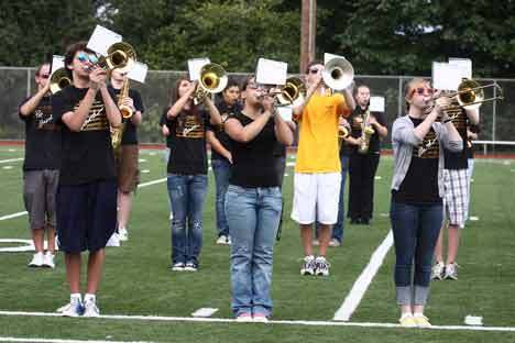 While local high-school and junior-high students don’t pay to participate in music programs