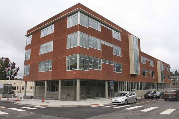 Bothell City Hall exterior.