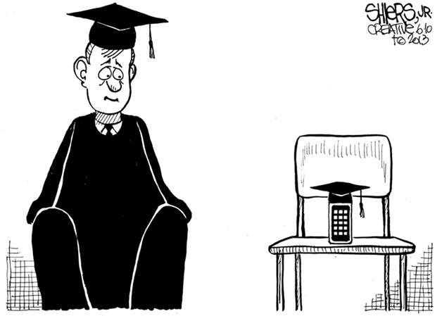 High school graduations take place this week | Cartoon for June 12