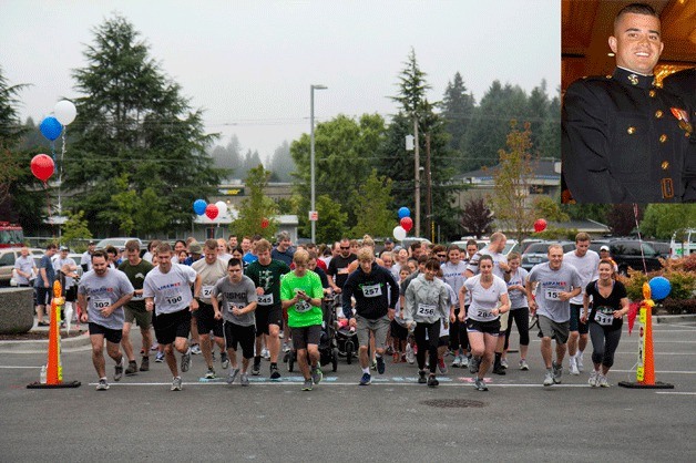 The NAMES Foundation walk/run 5K and 10K honors the memory of 1st. Lt. Nicholas A. Madrazo