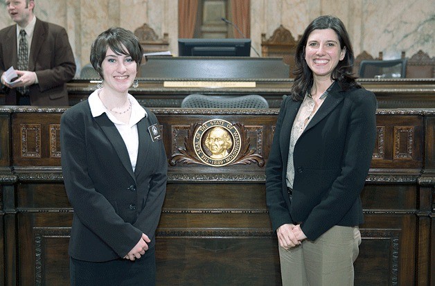 Jenny Buccola and Rep. Jessyn Farrell.