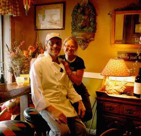 Brad and Lisa Havens inside their Tandem: A Wine and Cheese Bar in Bothell.