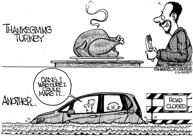 Yet another turkey for Thanksgiving | Cartoon for Nov. 17
