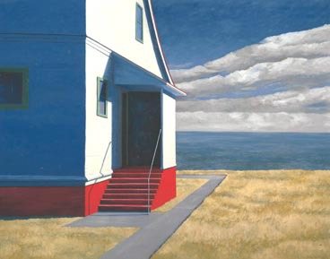Kenmore artist John Worthey will show his 'Scenes of Architecture and Landscapes' through July 23 at the Novelty Hill/Januik Winery