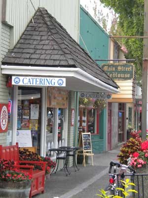 Alexa's Cafe sits on Main Street