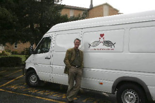 The Rev. Michael Dowd travels the country in a van with his wife