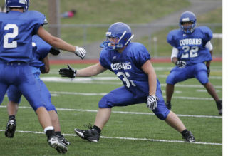 Bothell High senior two-way starter Trey Burwick