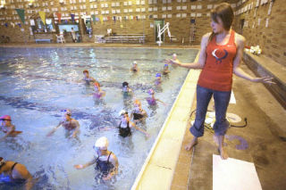 U.S. Olympic Team synchronized swimmer Jillian Penner