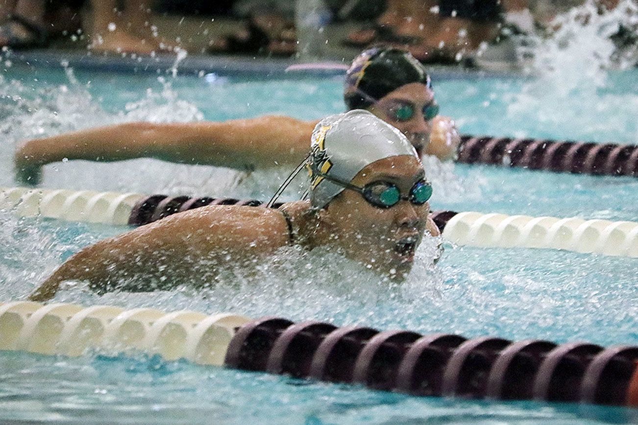 Dang shines at KingCo swim meet | Prep girls swimming