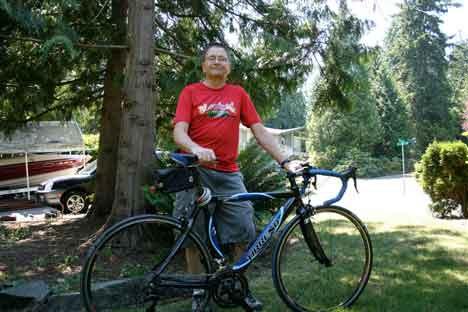 Bothell’s Steve Brack is set to ride in the Seattle-to-Portland (STP) event July 17-18.