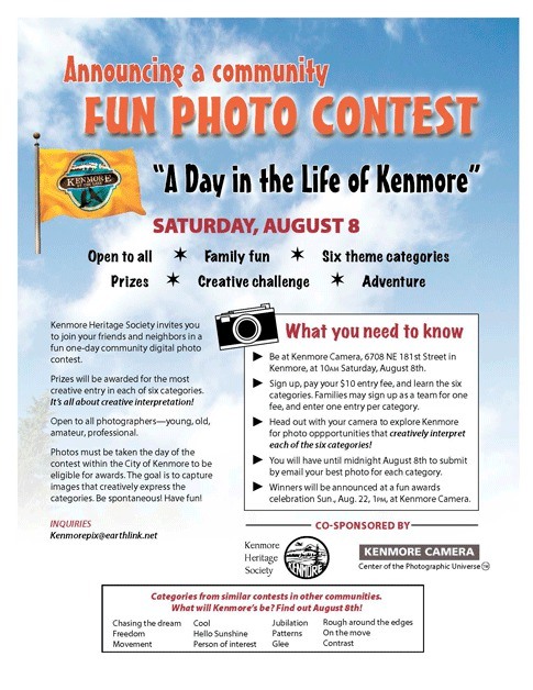 Photographers challenged to show their creativity in Kenmore ‘Fun Photo Contest’
