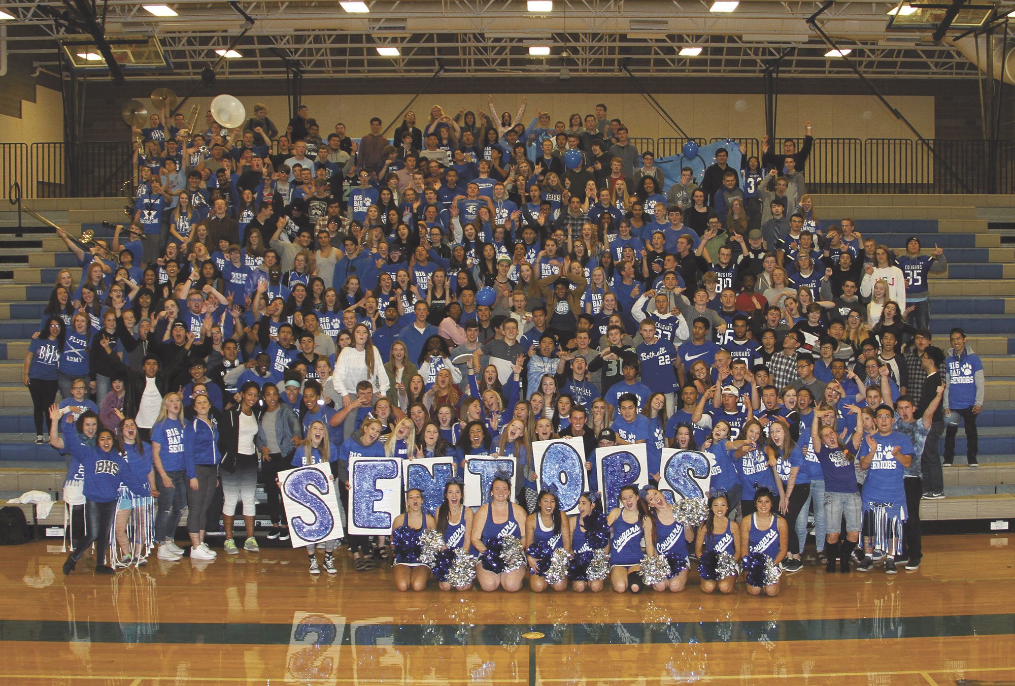 The Bothell High School Class of 2016 includes 455 students. Contributed photo/NSD