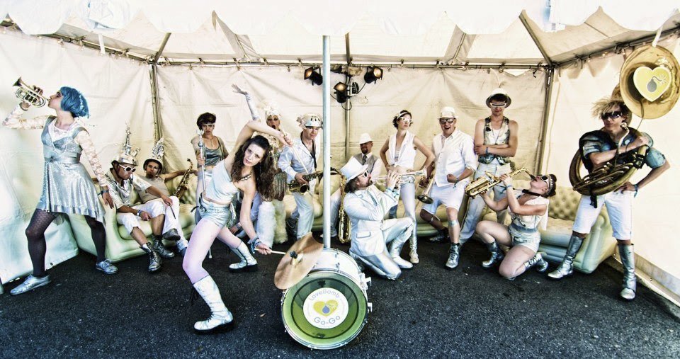 Kenmore concert series hosts LoveBomb GoGo Marching Band tomorrow