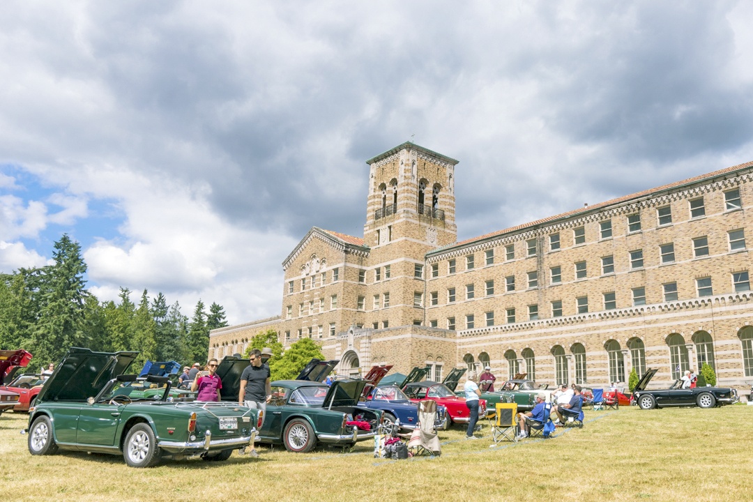 British sports cars invaded Saint Edward State Park last weekend for the All-British Field Meet. - Robert K. Isaacs