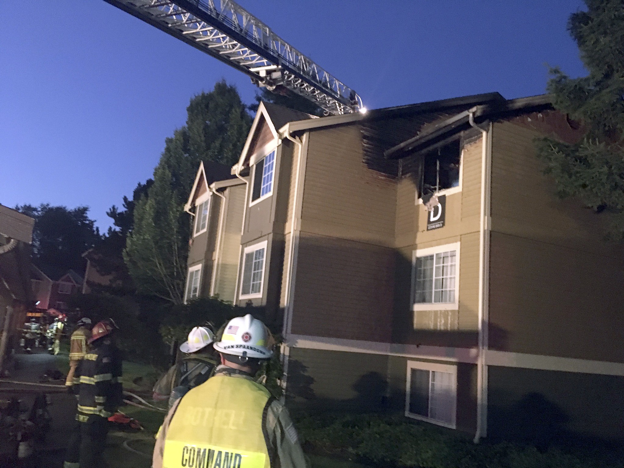 Fire investigators have ruled a two-alarm early-morning fire in Bothell accidental. Courtesy Bothell Fire and E.M.S.