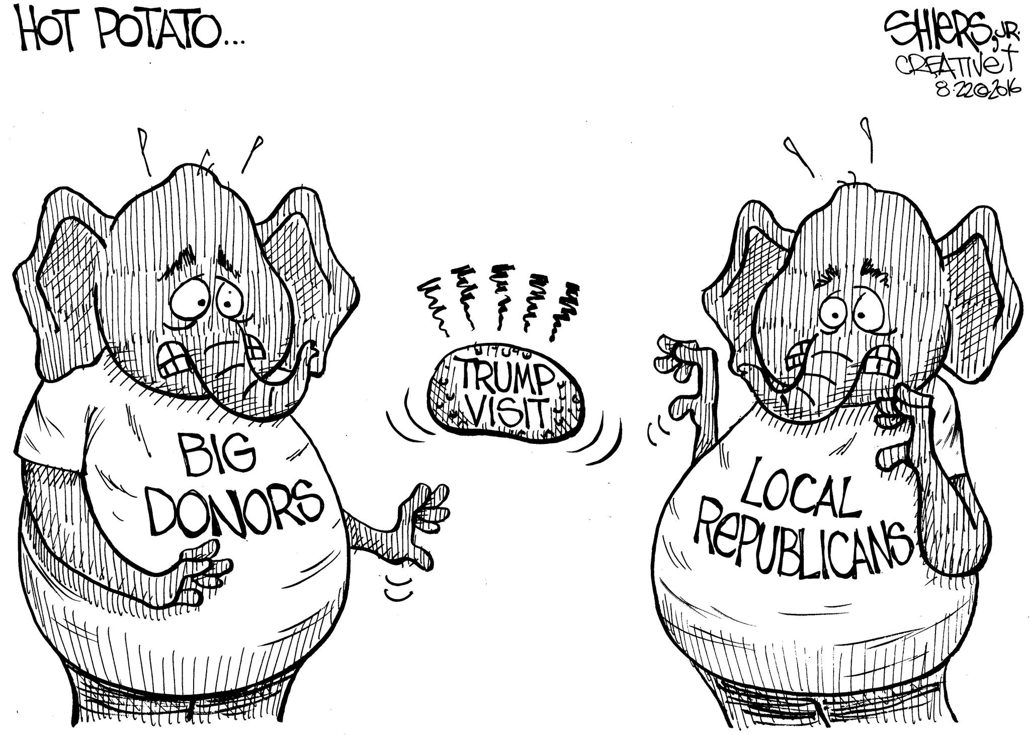 Political hot potato | Cartoon