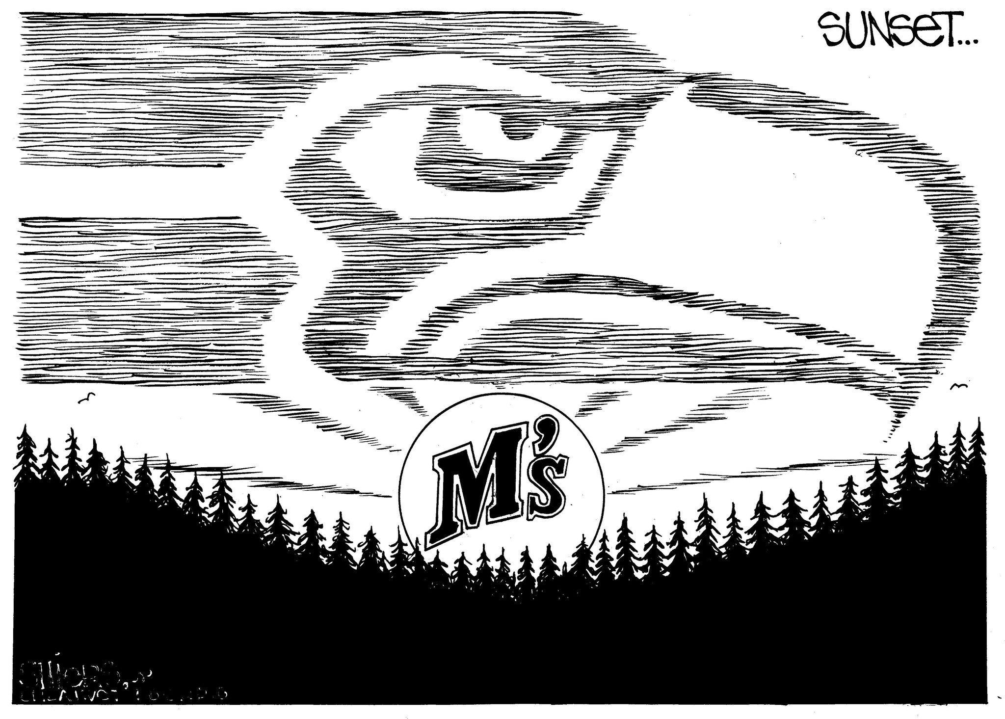 The sun is setting on the Mariners' season | Cartoon for Sept. 6 - Frank Shiers