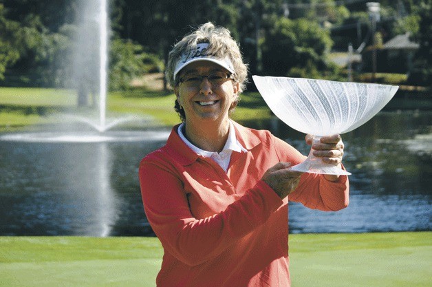 Sherri Turner won the Legends Tour’s Swing for the Cure by one shot.