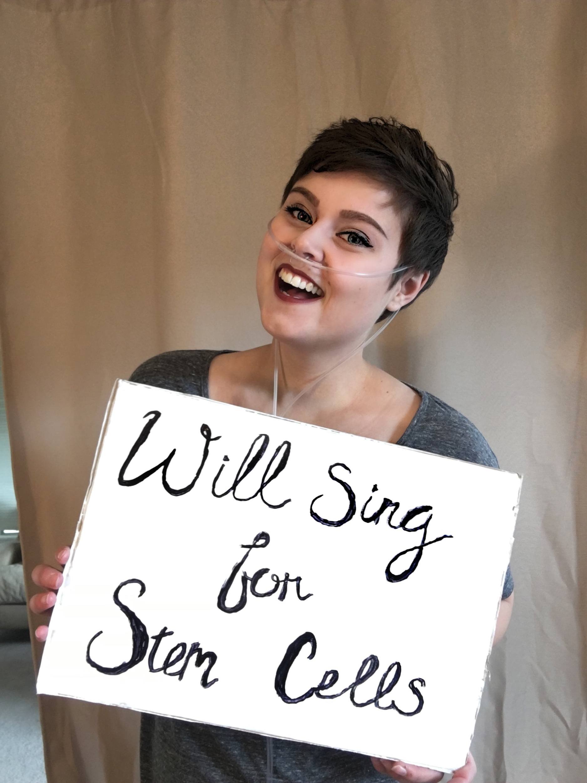 Bothell resident Chanel White has started a Singing for Stem Cells campaign online to raise funds for a clinical human trial she's participating in to combat her systemic sclerosis. Submitted photo