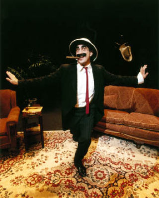 Award-winning actor/playwright Frank Ferrante recreates his acclaimed portrayal of legendary comedian Groucho Marx.