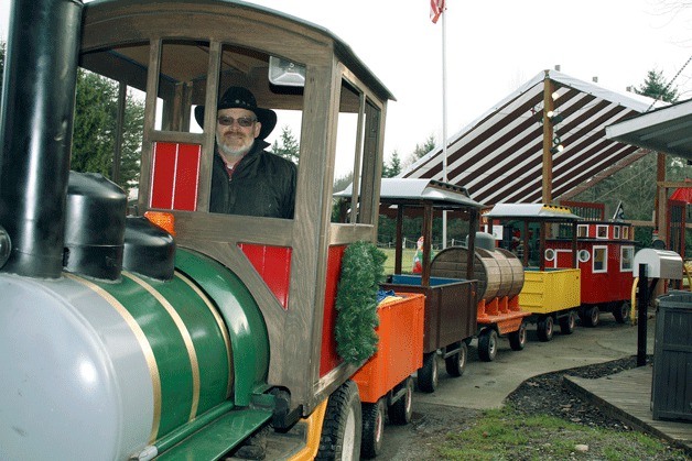 For nearly 13 years Kent Manchester has operated his homemade train and pony rides at Country Village in Bothell.