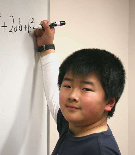 Are you smarter than this fifth-grader? Bothell’s Edward Yang recently won a statewide math contest.