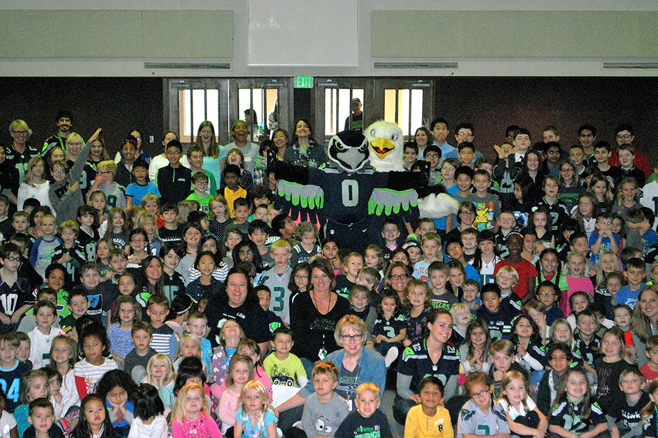 Blitz surprises students at Heritage Christian Academy in Bothell