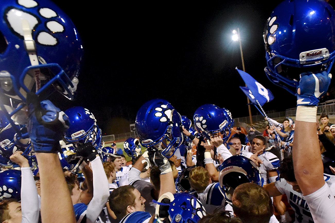 The Bothell High football team beat Moses Lake 31-13 in the first round of the state playoffs on Saturday, Nov. 12. GREG NELSON/Courtesy photo