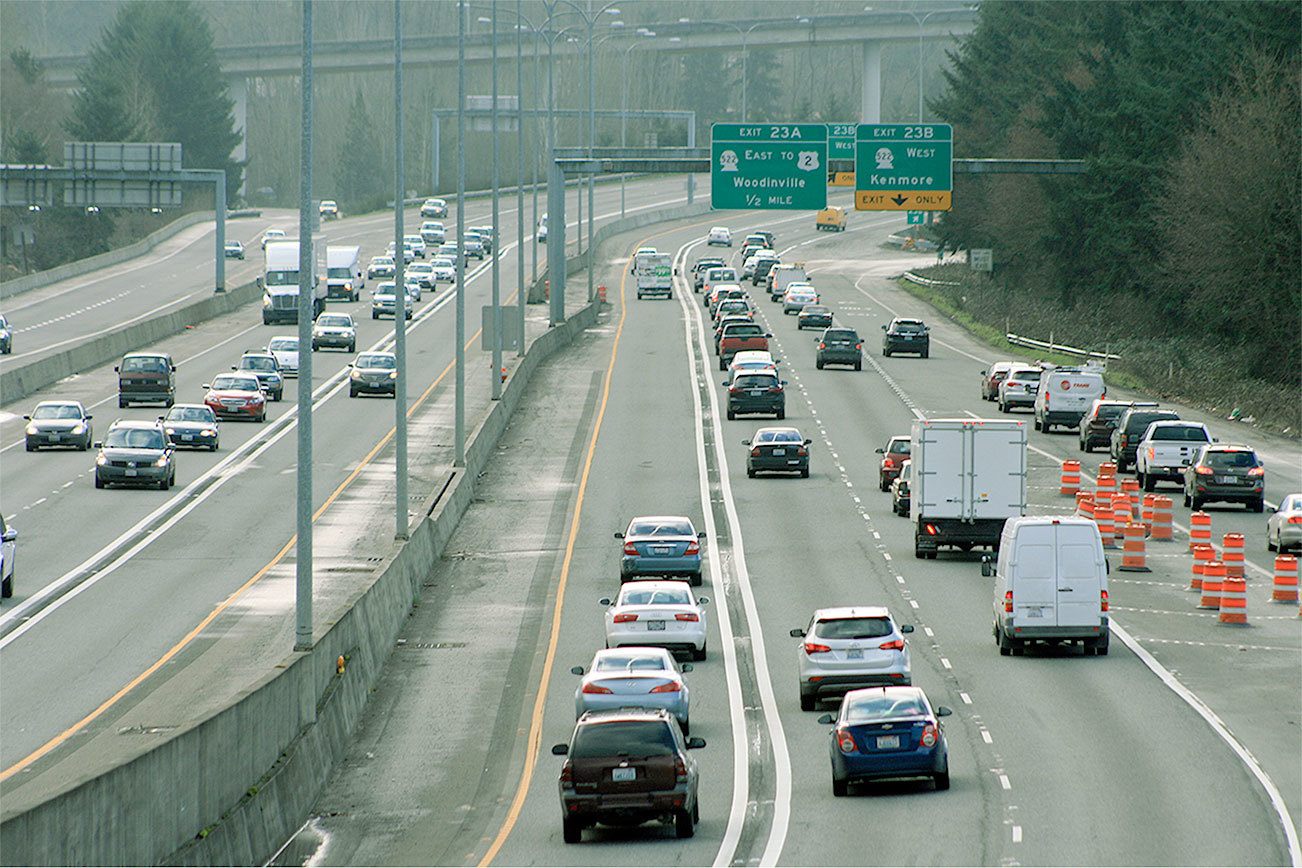 Starting this fall, a one year pilot program directed by the Washington State Transportation Committee begins, experimenting with fees based on distance traveled rather than the amount of gas purchased. Reporter file photo