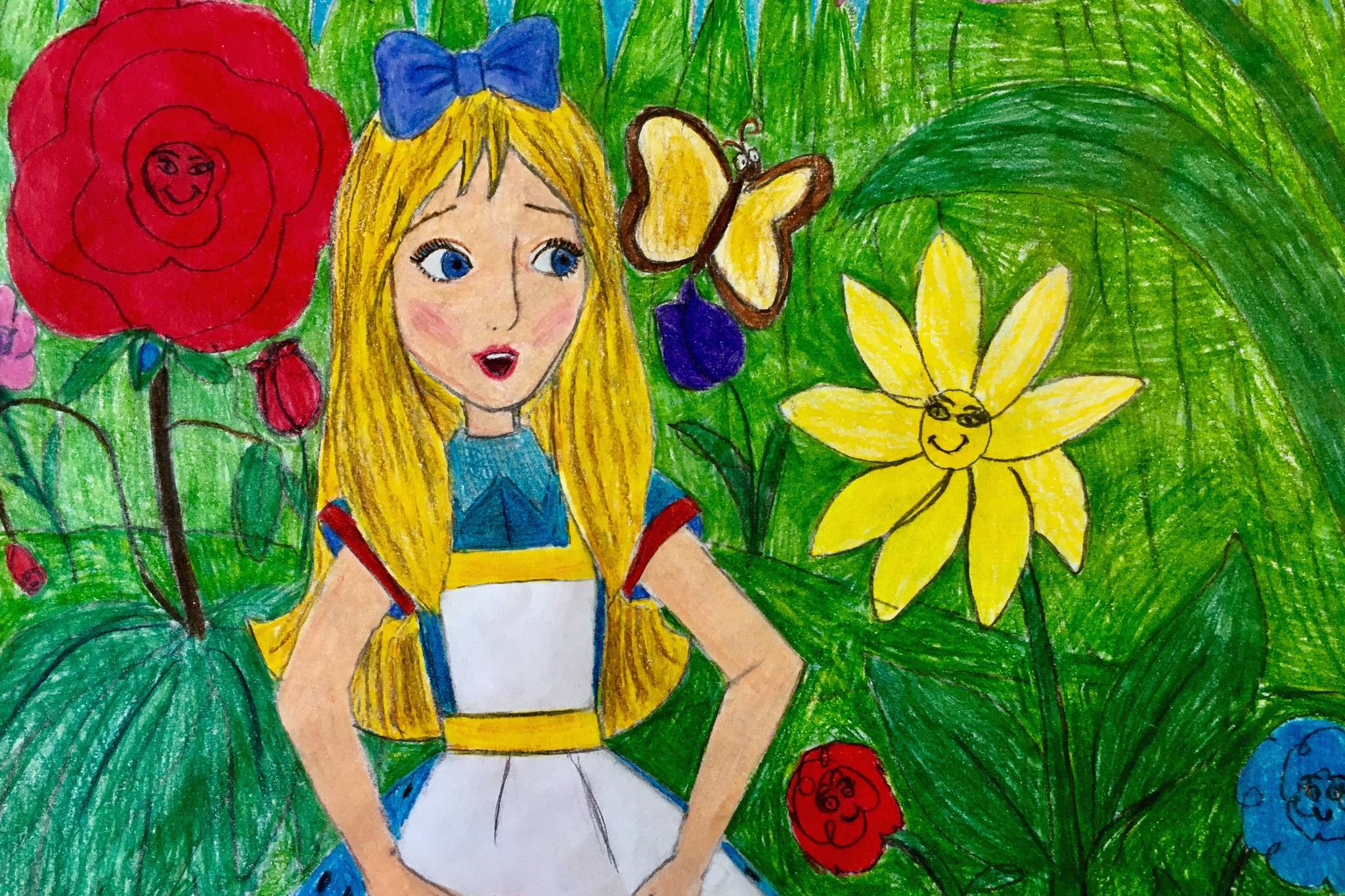 “Alice” by Amberley Parker is one of the pieces featured in the Museum of Special Art’s “Inner Reflections of Autism” exhibit. Contributed photo