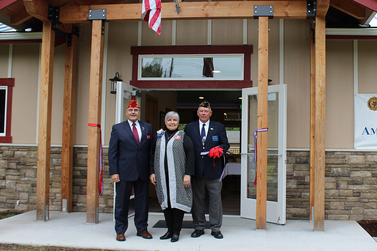 American Legion Bothell Post 127 holds ribbon cutting for new building