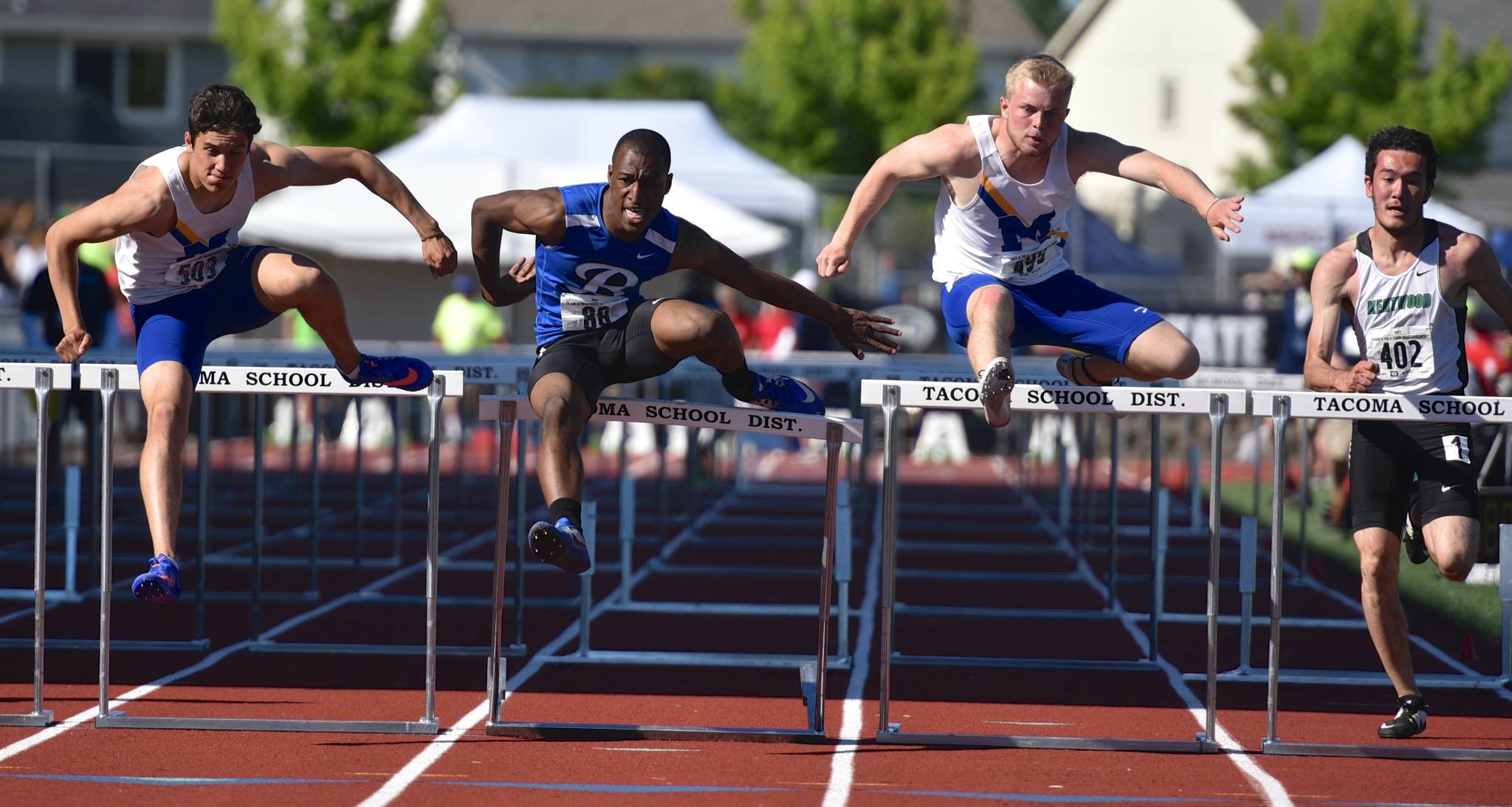 Bothell’s Ford snags second in state hurdles race