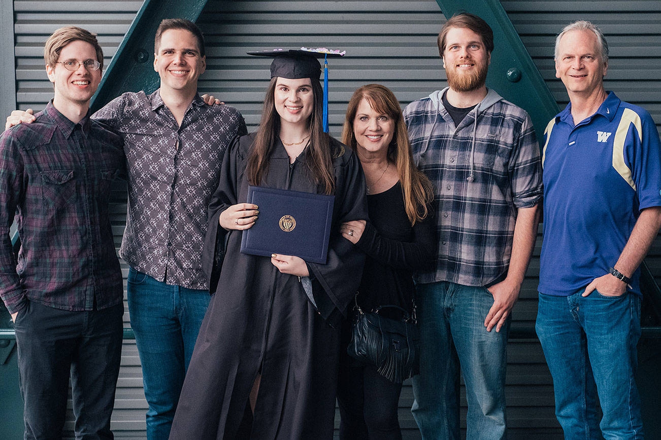 Local family graduates all four children from UW Bothell