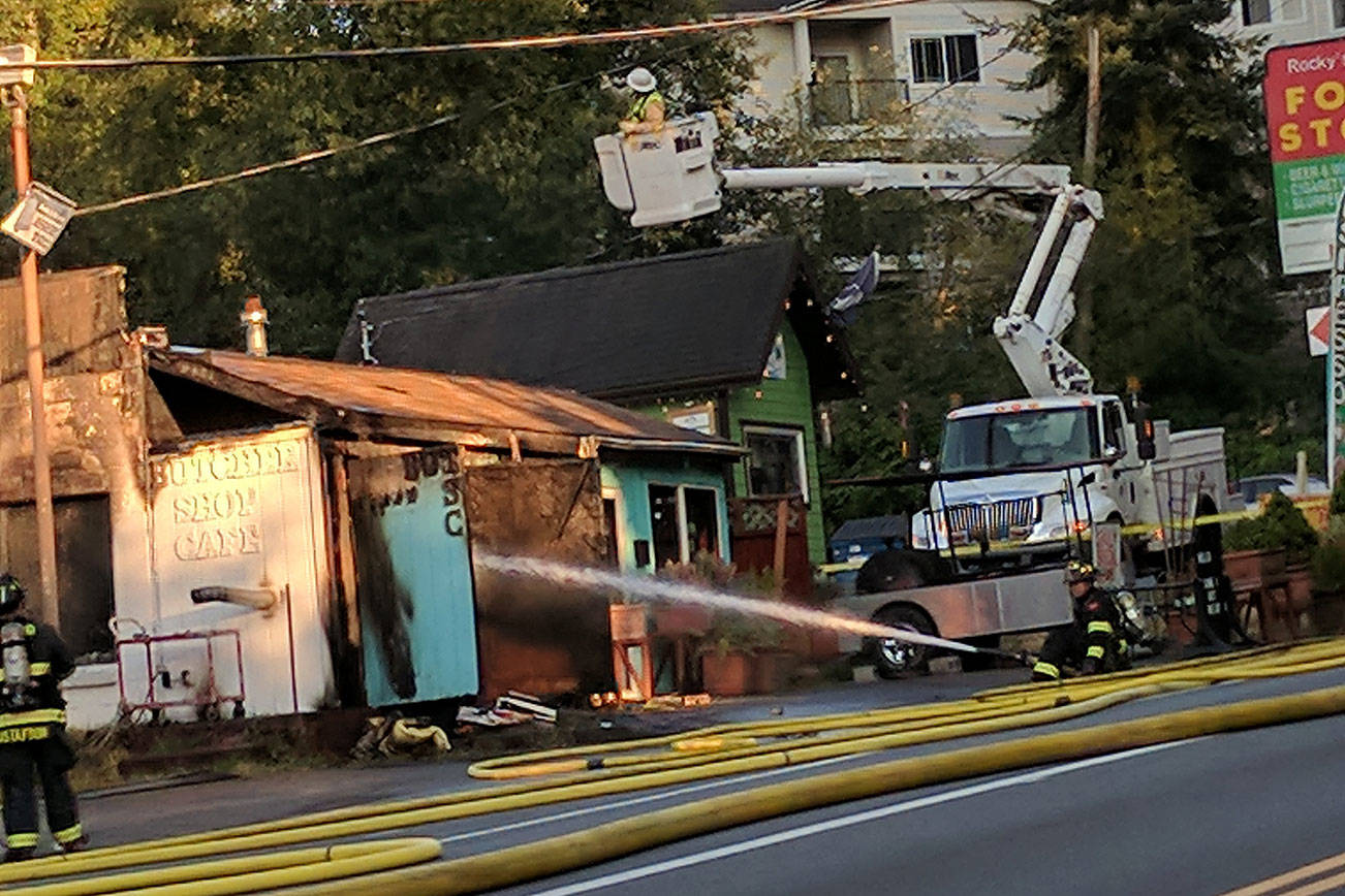 Fire at Kenmore business shows owner the strength of community