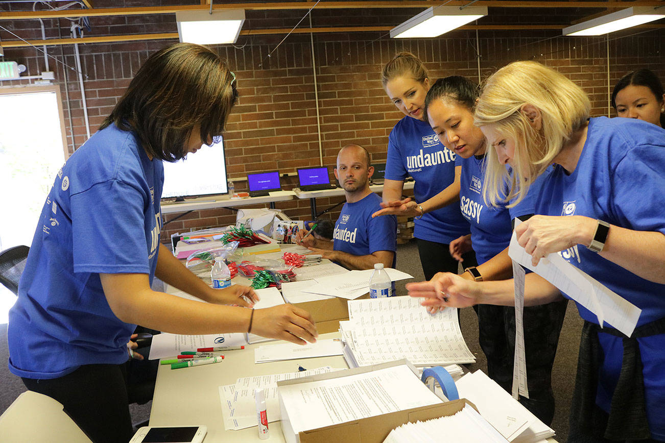 Microsoft workers spruce up Mary’s Place in Kenmore