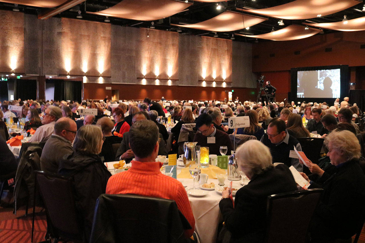 About 865 people attended the luncheon, which raised $335,000. Nicole Jennings, Reporter Newspapers