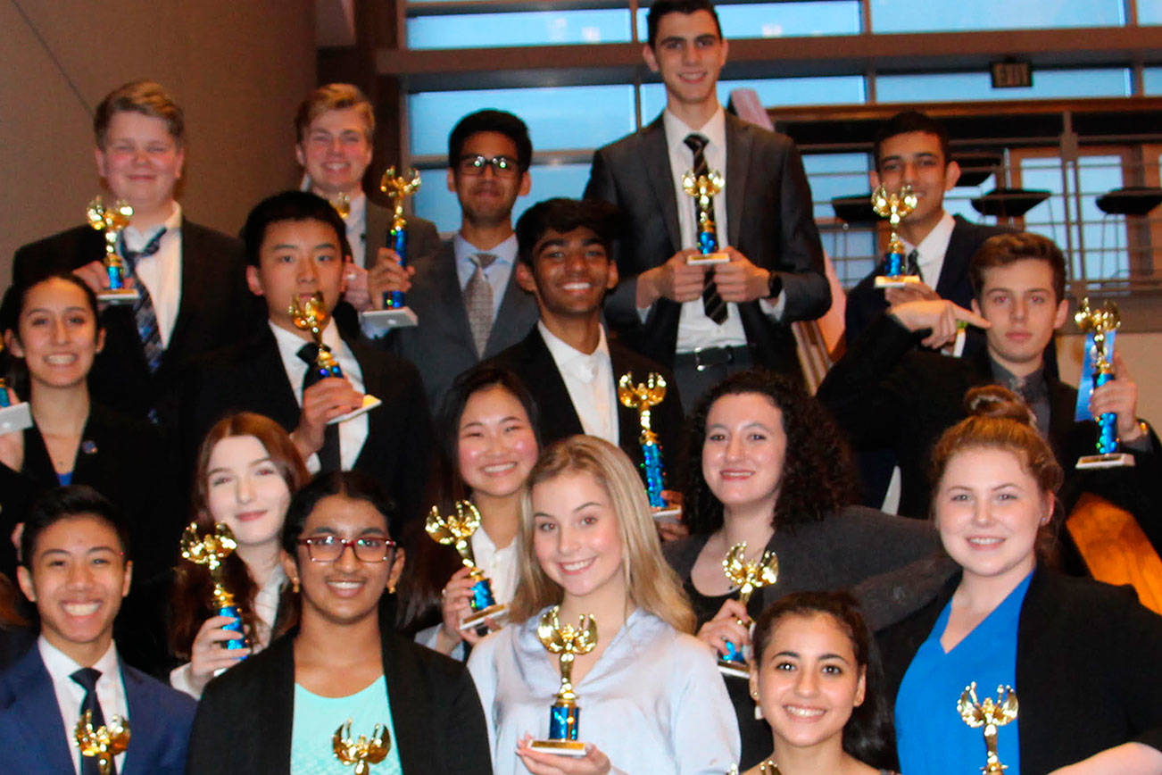 North Creek DECA students succeed at first competition