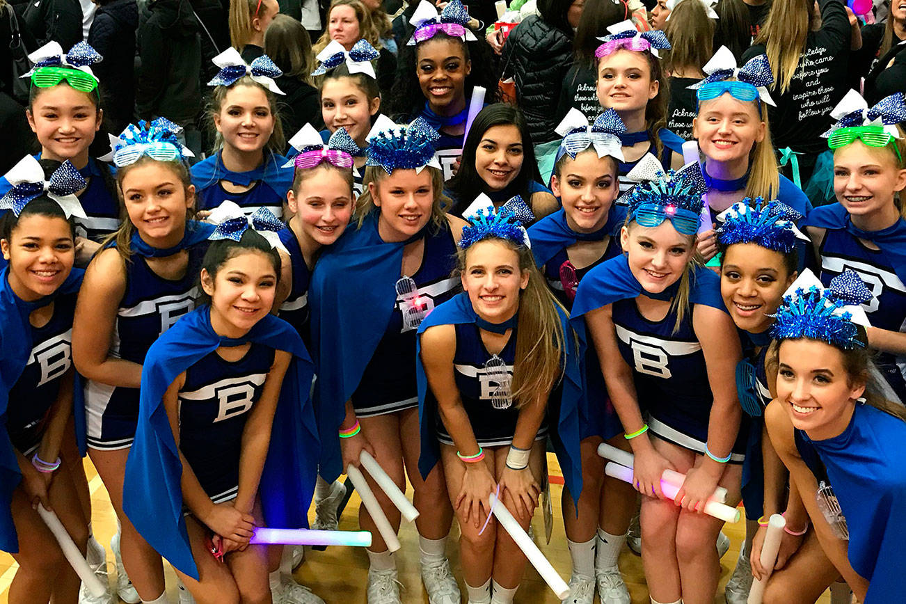 Cougar cheer squad takes third at state