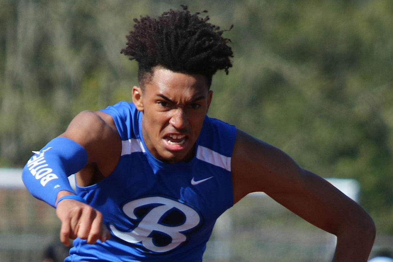 Bothell’s Wilson leads the state in the long jump