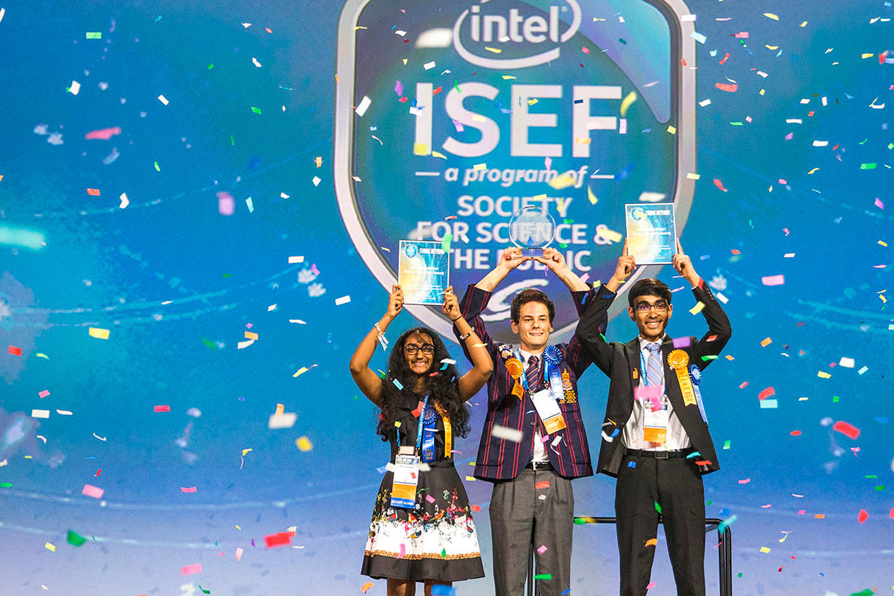 Bothell native wins $50,000 and Intel Young Scientist Award