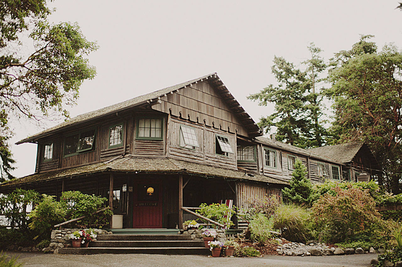 The Captain Whidbey Inn was built as a “resort” for camping and fishing by Judge Lester Still in 1907. (Photo by Kristen Marie Parker)
