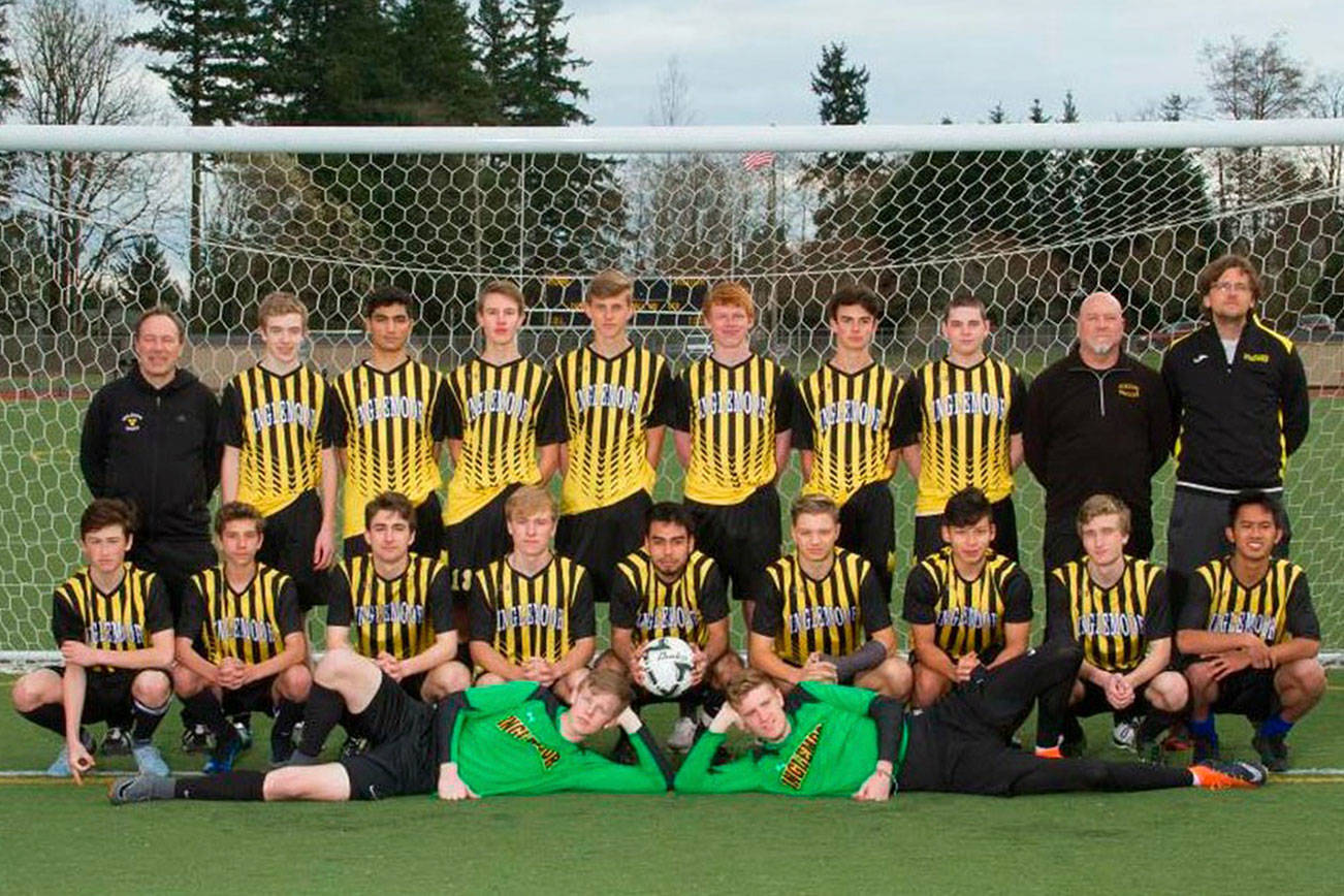 Inglemoor High boys soccer squad scores state 4A academic title
